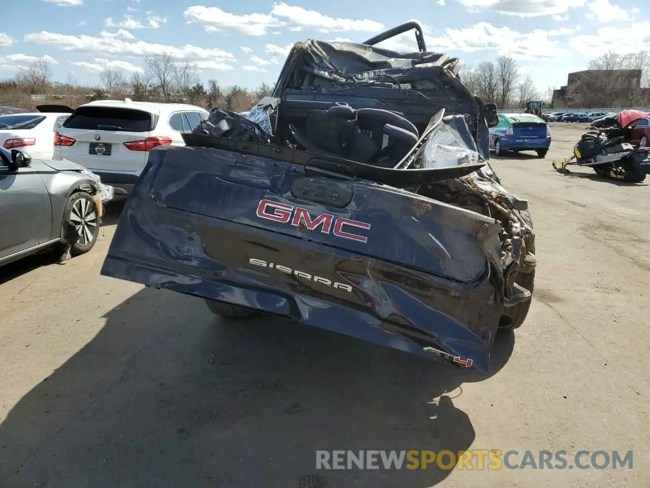 6 Photograph of a damaged car 1GT49PE77RF264722 GMC SIERRA 2024