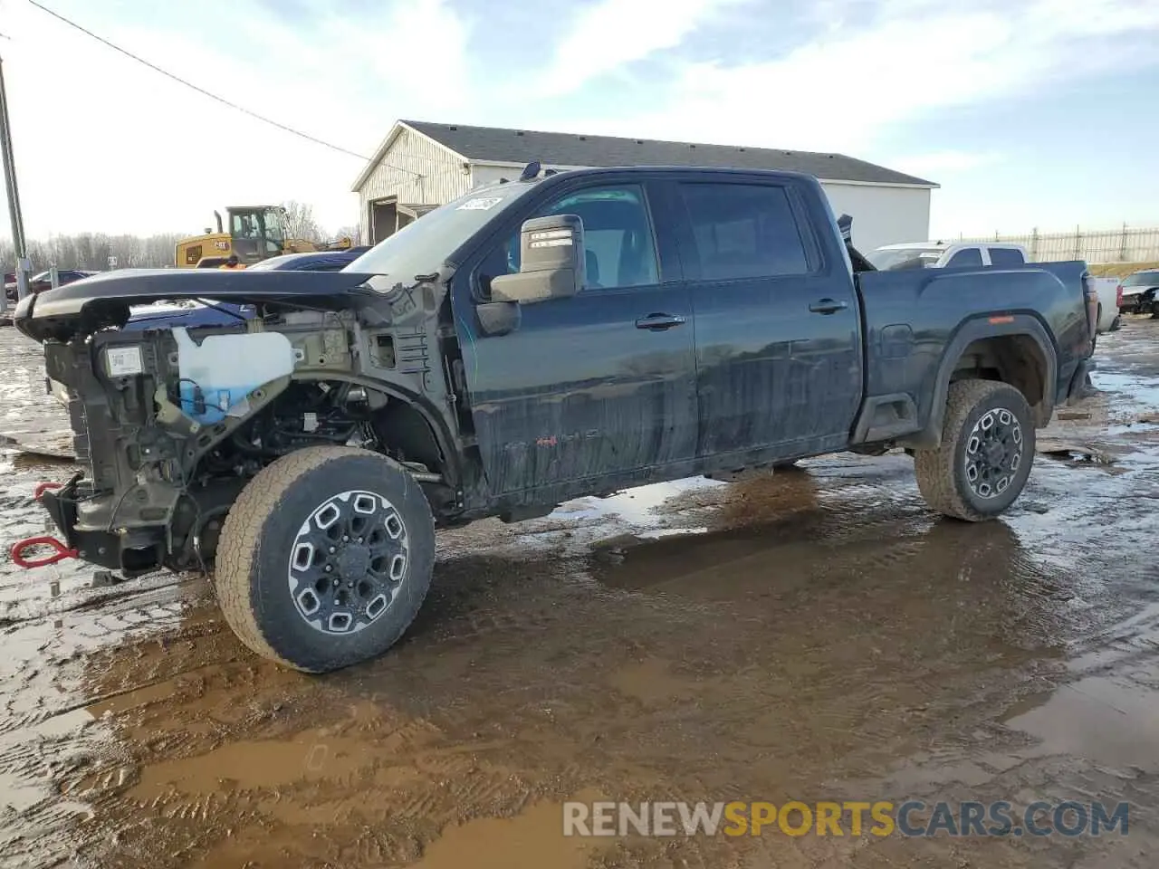1 Photograph of a damaged car 1GT49PE77RF351813 GMC SIERRA 2024