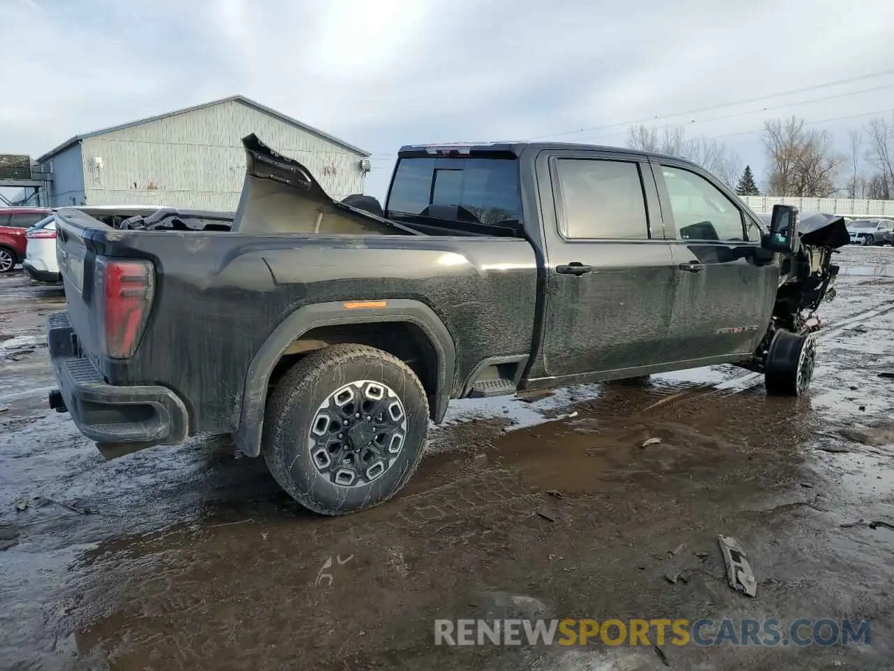 3 Photograph of a damaged car 1GT49PE77RF351813 GMC SIERRA 2024