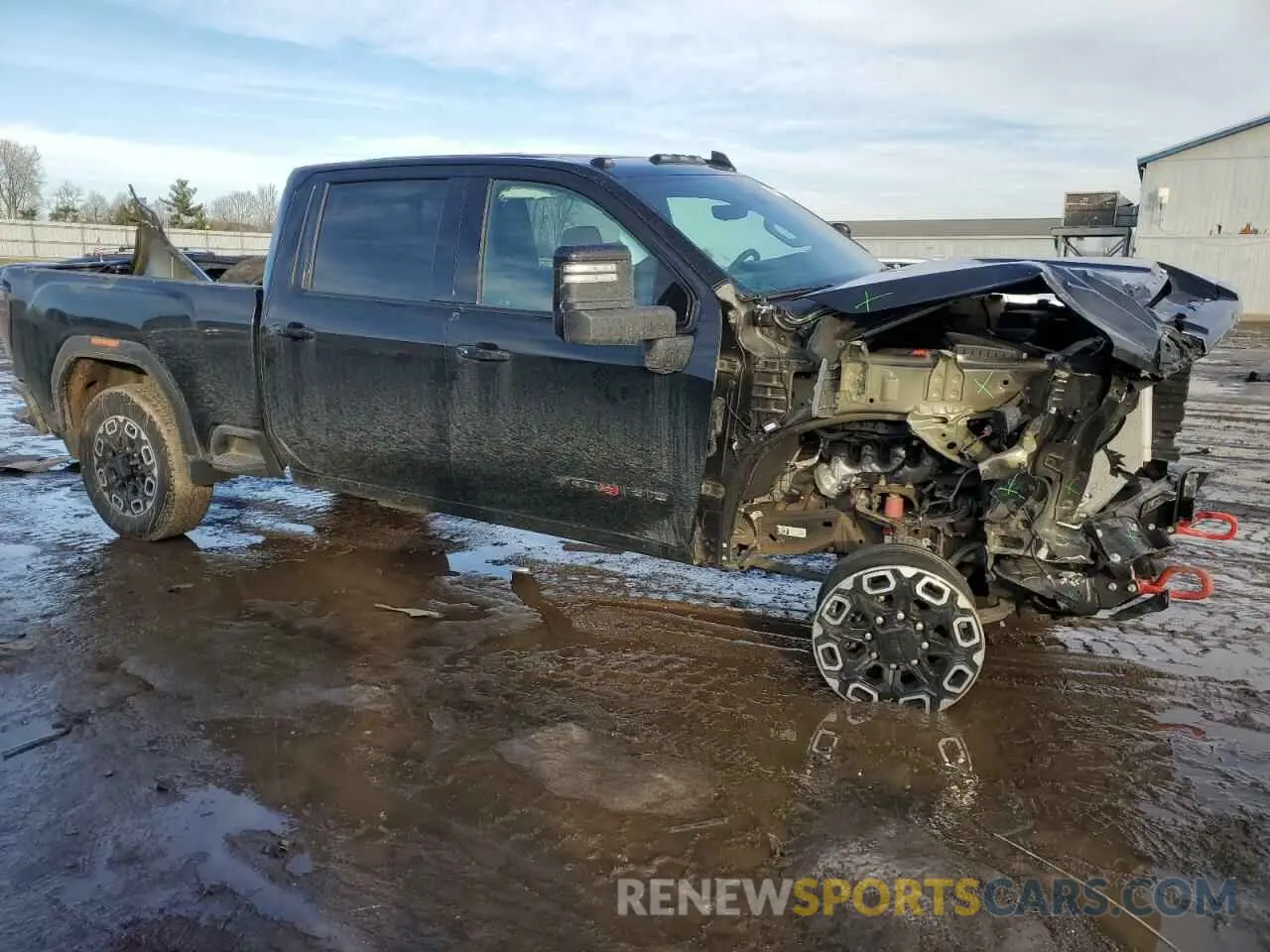 4 Photograph of a damaged car 1GT49PE77RF351813 GMC SIERRA 2024