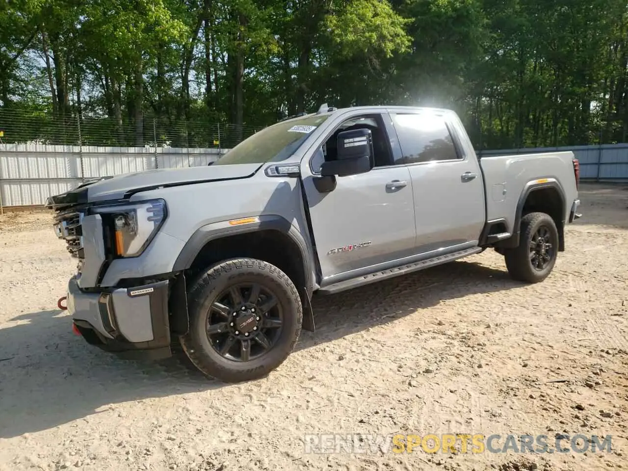 1 Photograph of a damaged car 1GT49PE78RF257584 GMC SIERRA 2024