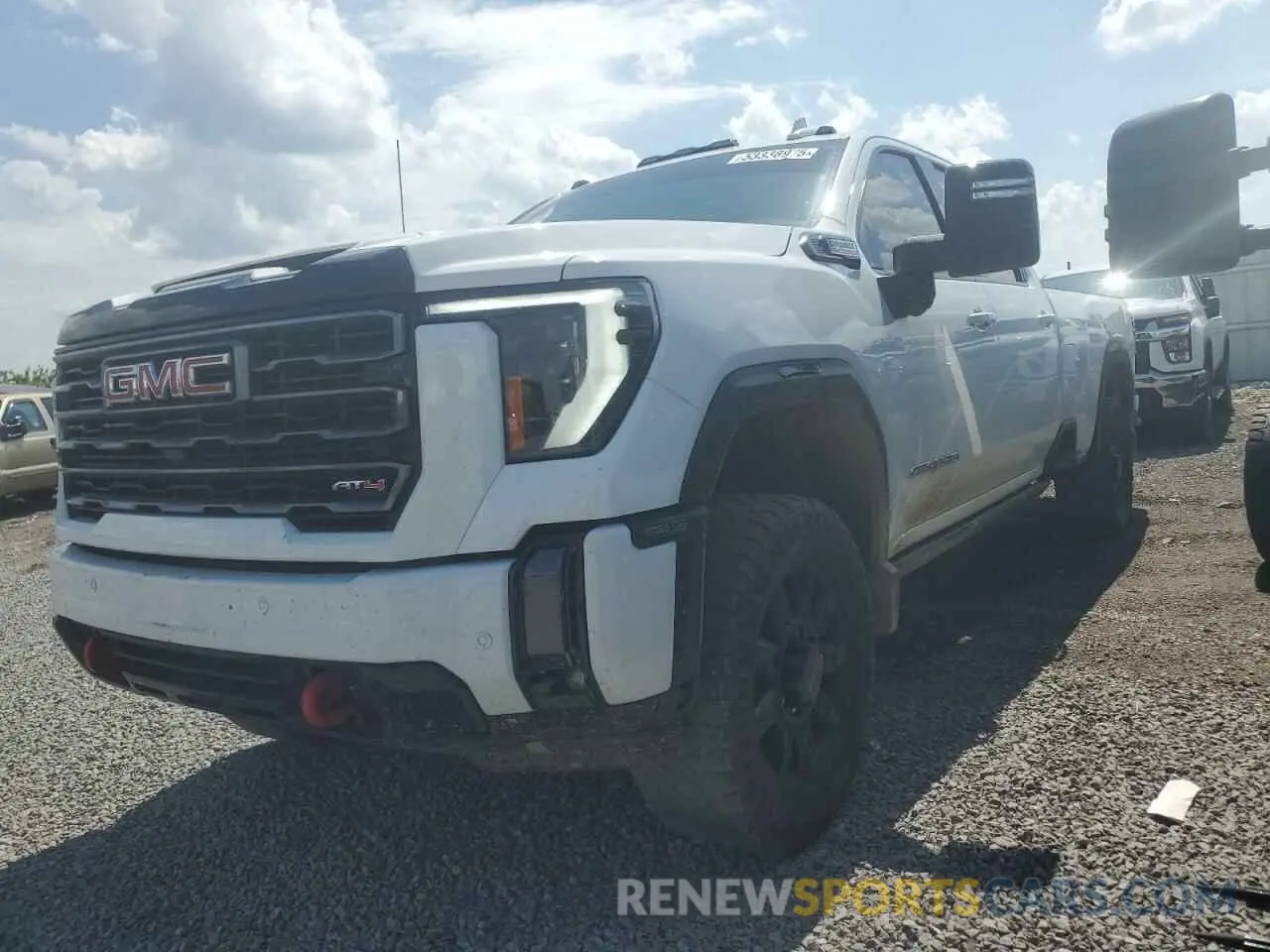 1 Photograph of a damaged car 1GT49PEY1RF245432 GMC SIERRA 2024