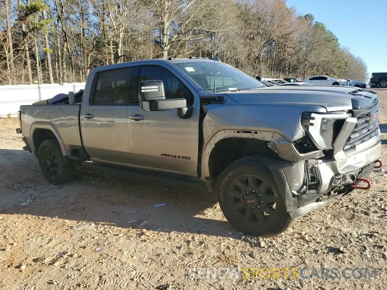 4 Photograph of a damaged car 1GT49PEY3RF249885 GMC SIERRA 2024