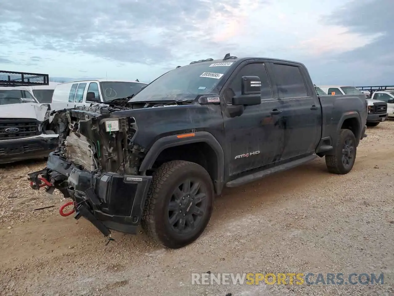 1 Photograph of a damaged car 1GT49PEY5RF298263 GMC SIERRA 2024