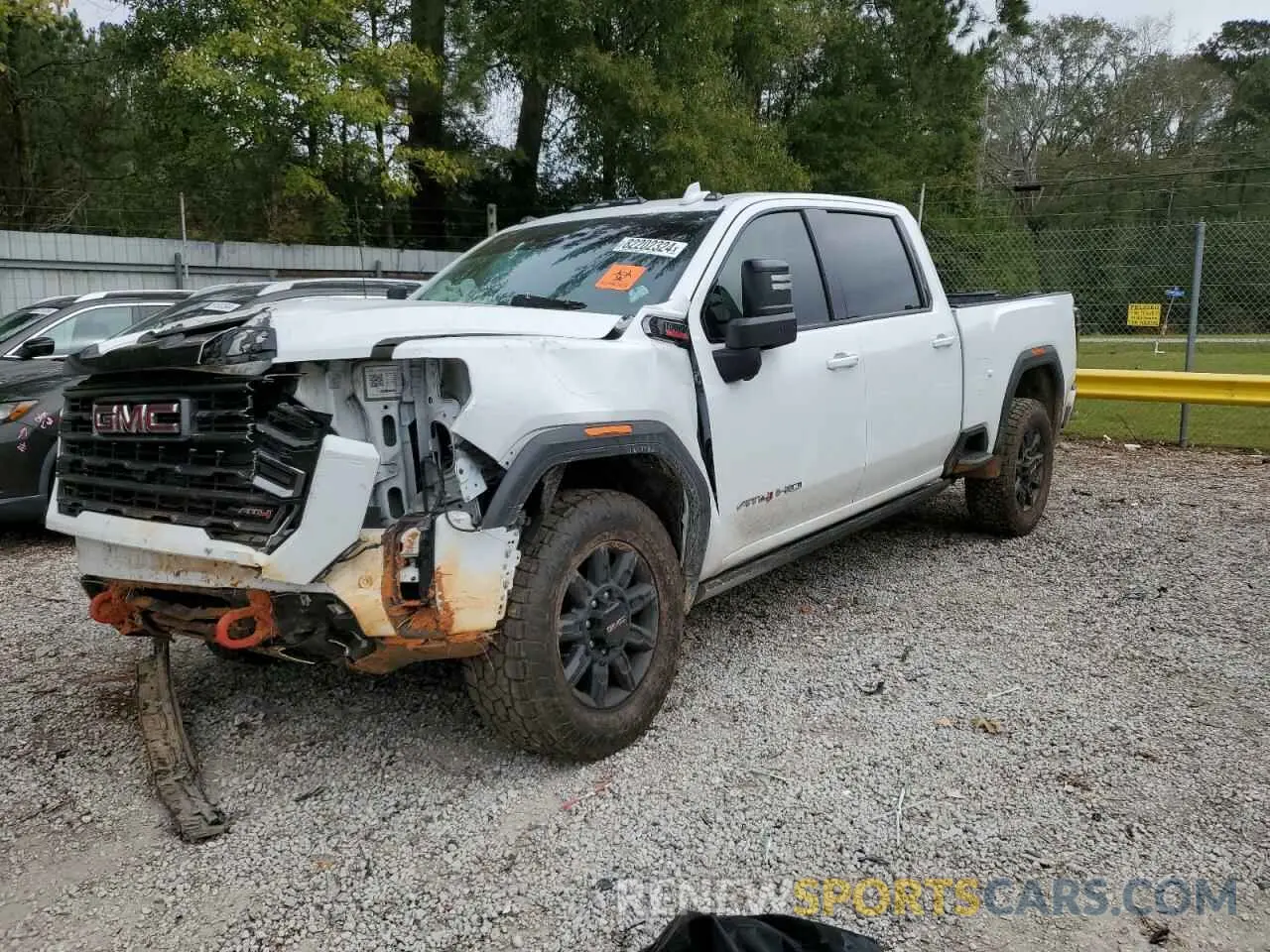 1 Photograph of a damaged car 1GT49PEY9RF177784 GMC SIERRA 2024