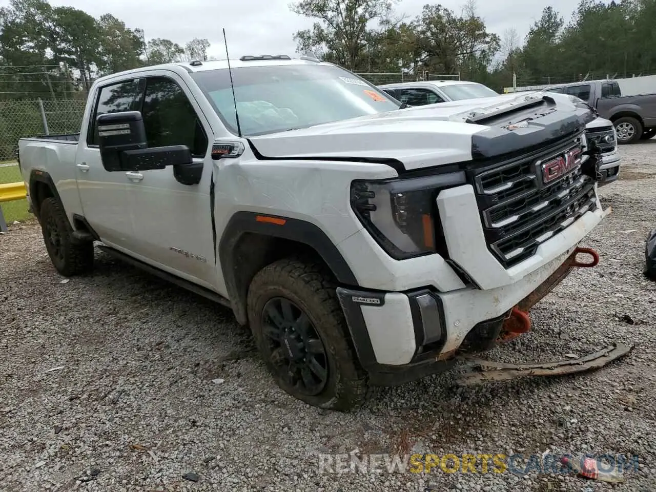 4 Photograph of a damaged car 1GT49PEY9RF177784 GMC SIERRA 2024