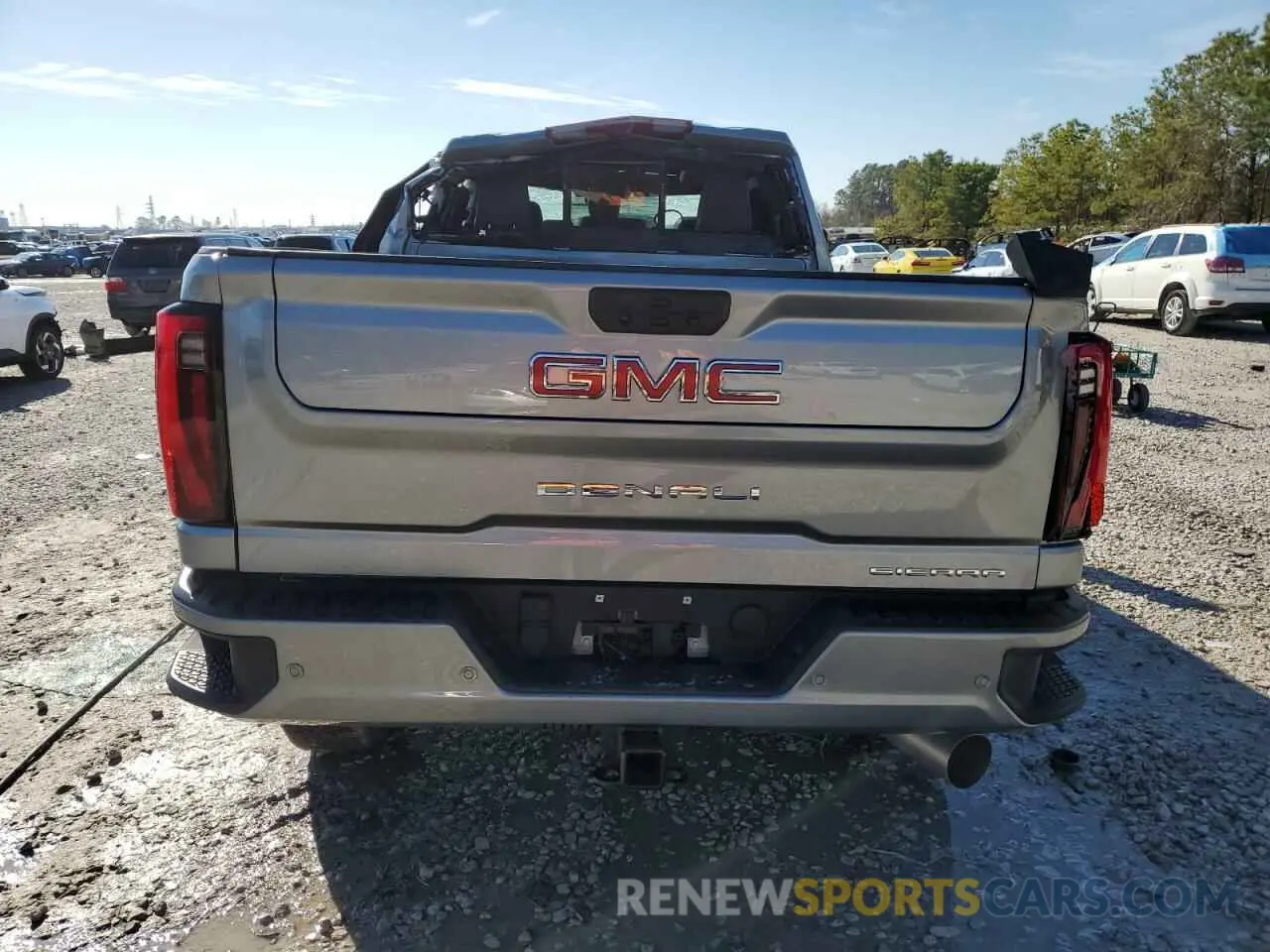6 Photograph of a damaged car 1GT49REY1RF397917 GMC SIERRA 2024