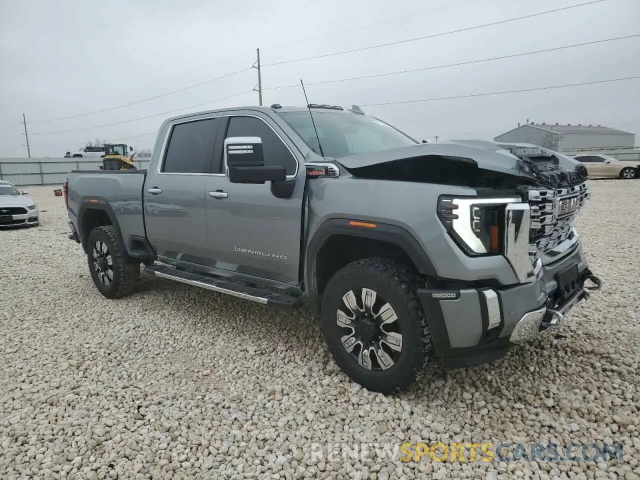 4 Photograph of a damaged car 1GT49REY2RF139423 GMC SIERRA 2024