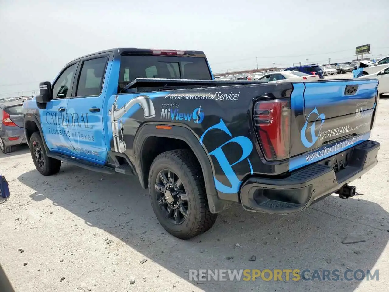 2 Photograph of a damaged car 1GT49VEY3RF258610 GMC SIERRA 2024