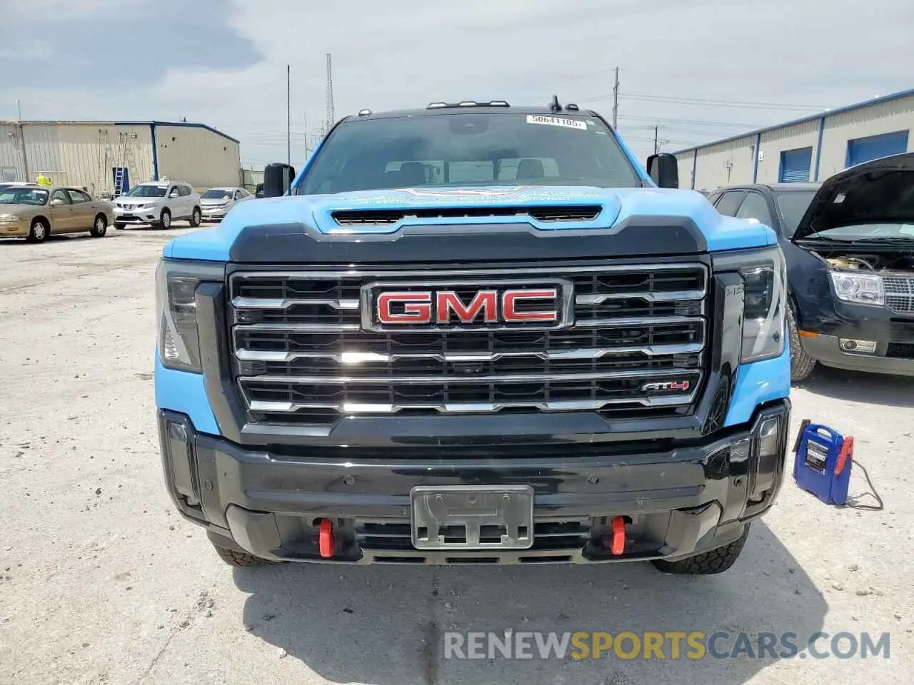 5 Photograph of a damaged car 1GT49VEY3RF258610 GMC SIERRA 2024