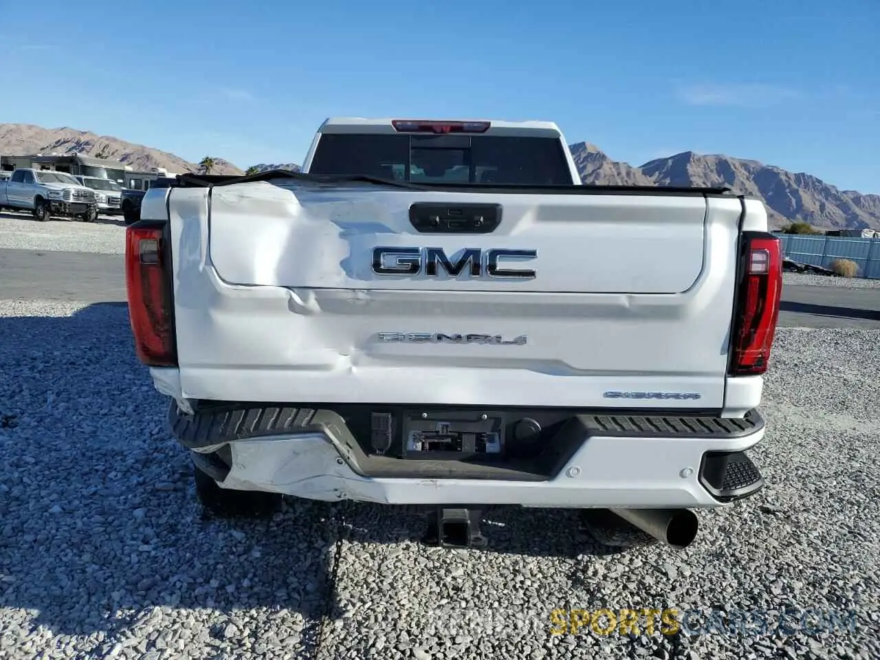 6 Photograph of a damaged car 1GT49YEY2RF316434 GMC SIERRA 2024