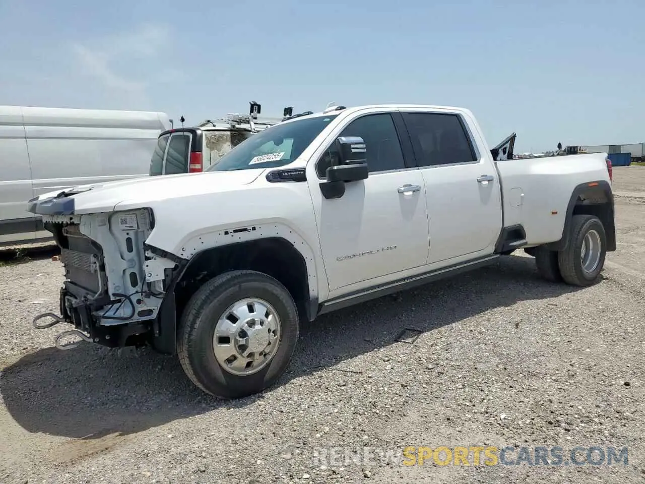 1 Photograph of a damaged car 1GT49YEY4RF384153 GMC SIERRA 2024