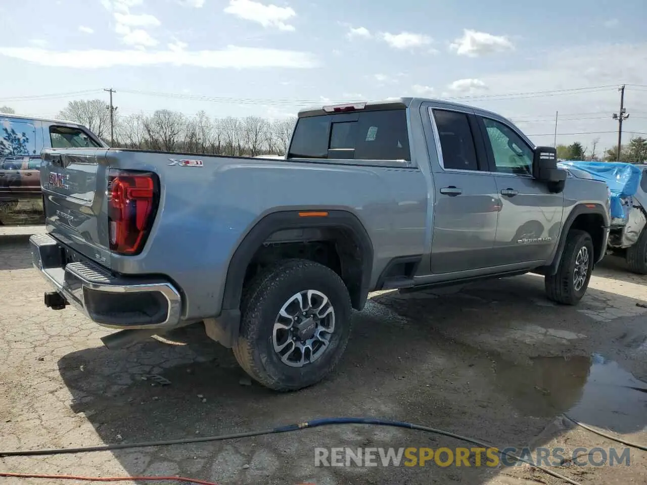 3 Photograph of a damaged car 1GT59ME76RF344905 GMC SIERRA 2024