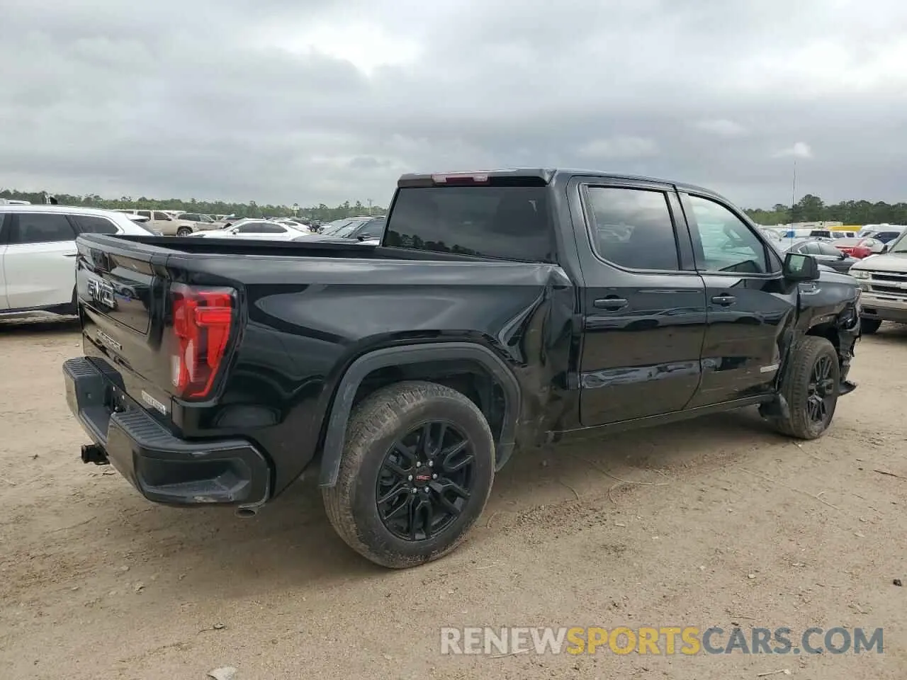 3 Photograph of a damaged car 1GTPHCE86RZ337398 GMC SIERRA 2024