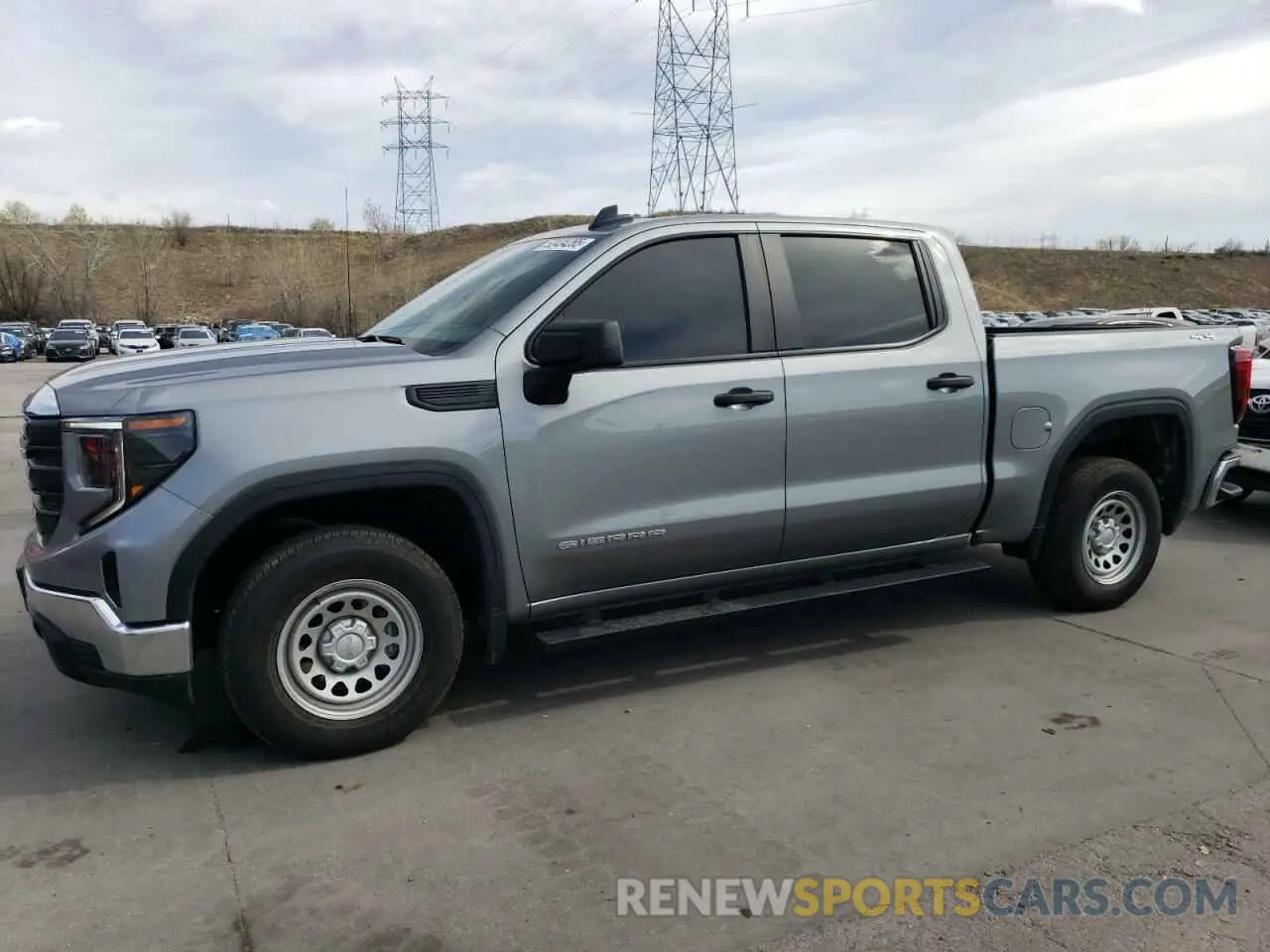 1 Photograph of a damaged car 1GTPUAEK5RZ304453 GMC SIERRA 2024