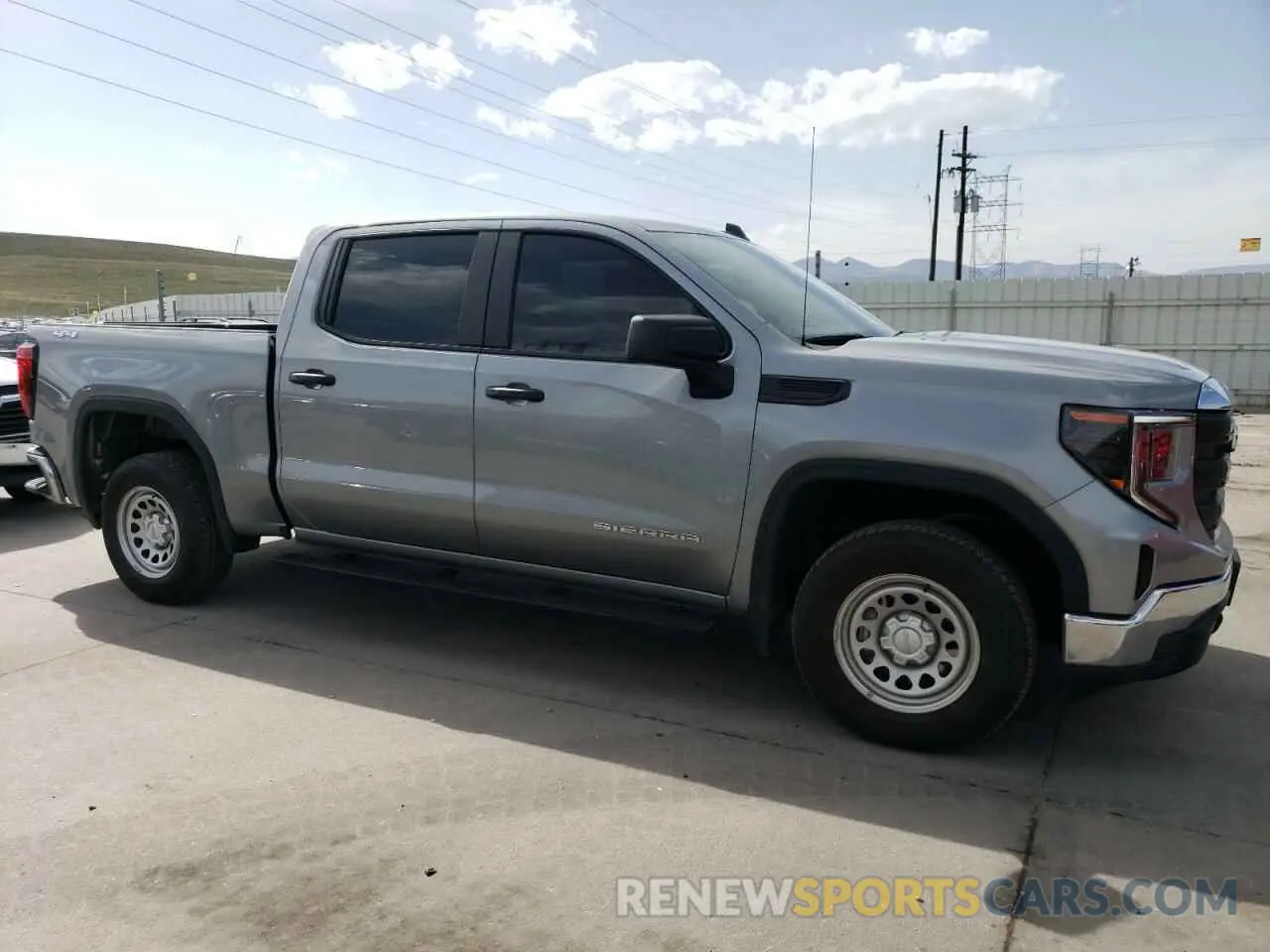4 Photograph of a damaged car 1GTPUAEK5RZ304453 GMC SIERRA 2024