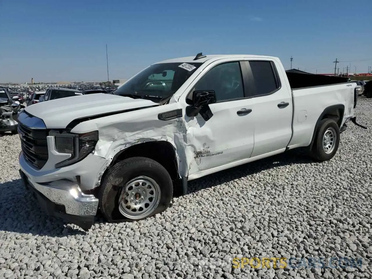 1 Photograph of a damaged car 1GTRUAEDXRZ161896 GMC SIERRA 2024