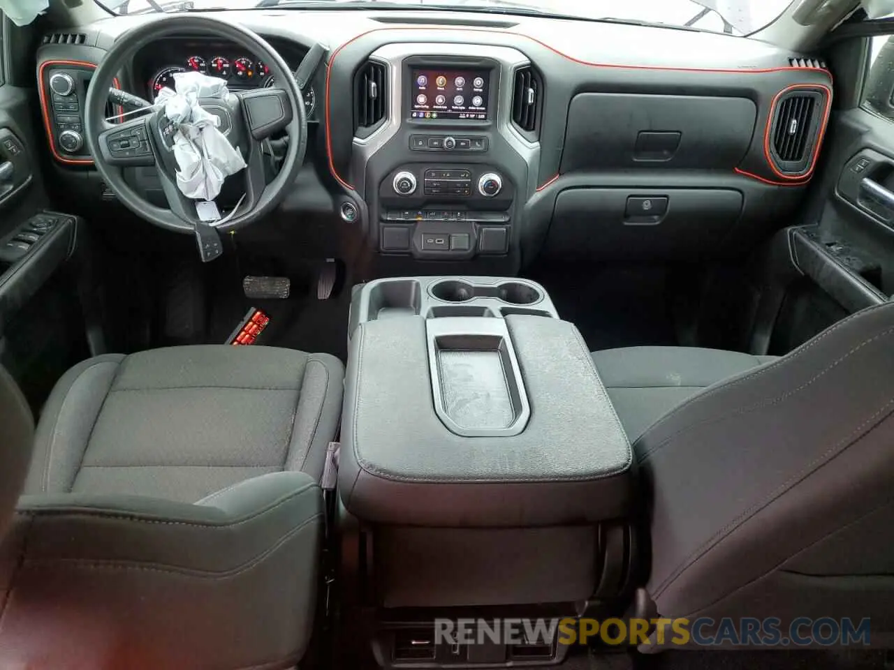 8 Photograph of a damaged car 1GTRUAEK1RZ201846 GMC SIERRA 2024