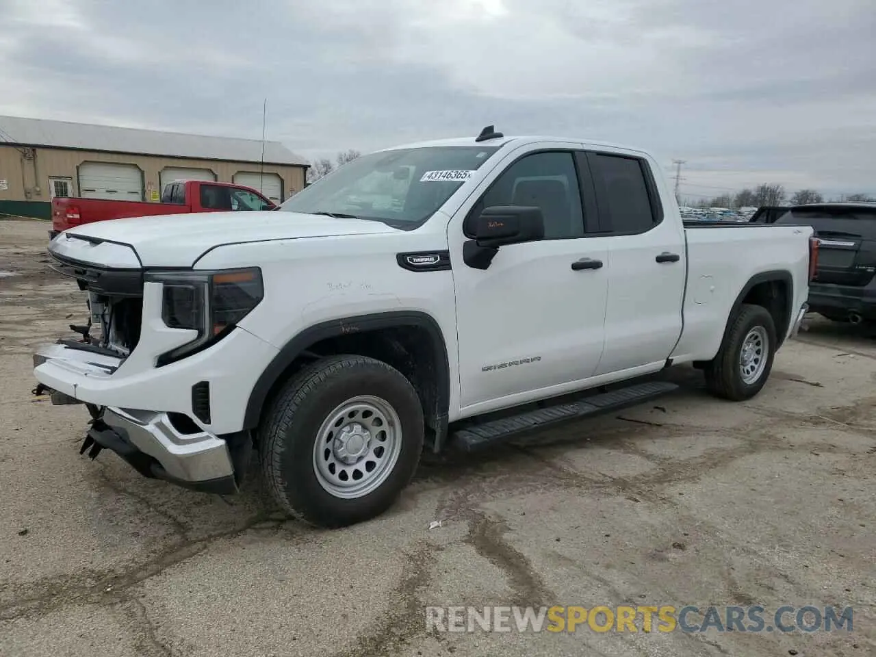 1 Photograph of a damaged car 1GTRUAEK4RZ373174 GMC SIERRA 2024