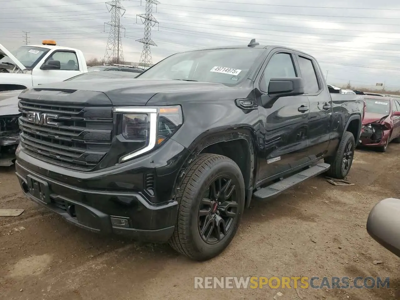 1 Photograph of a damaged car 1GTRUCEK9RZ377863 GMC SIERRA 2024