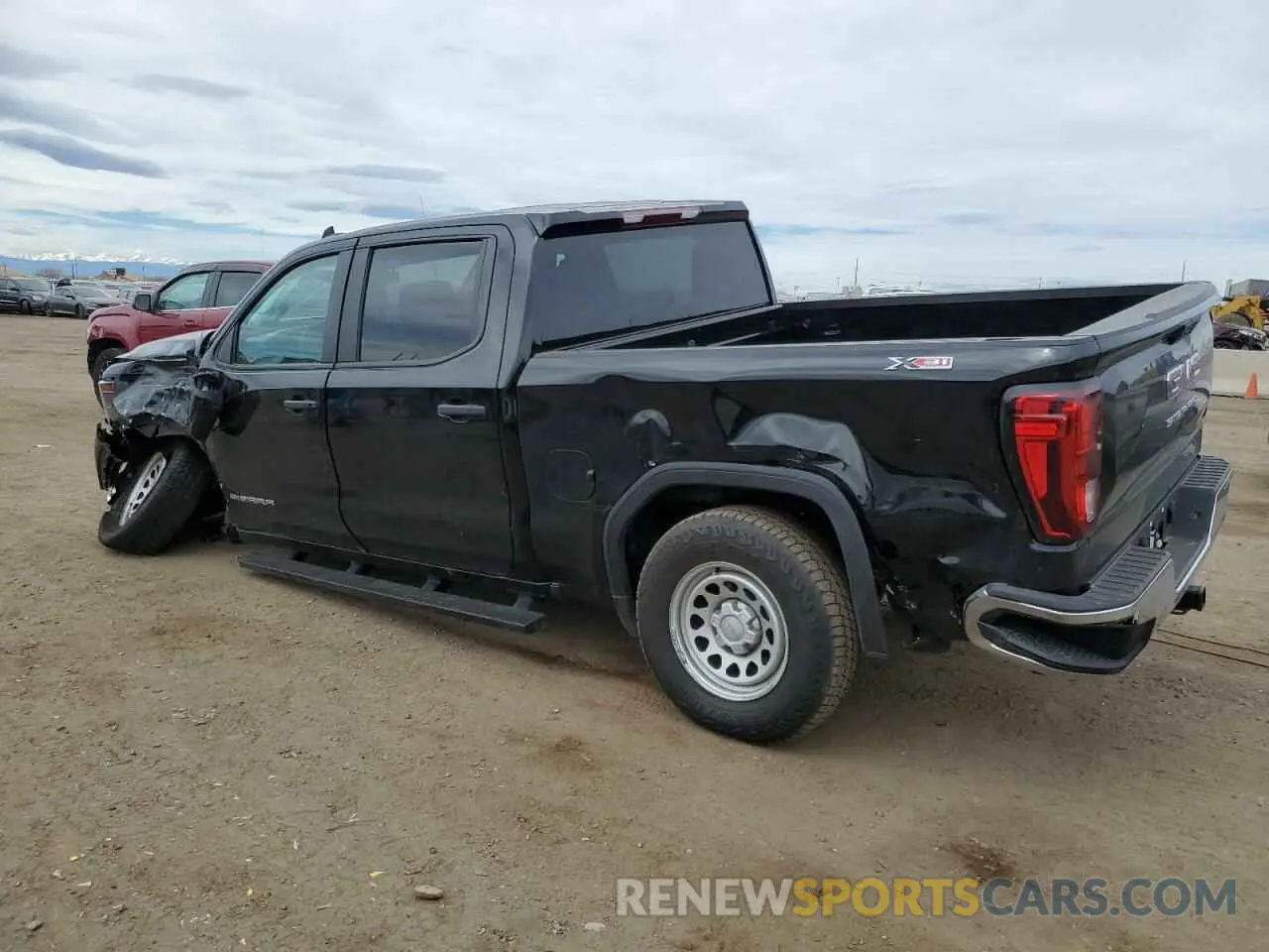 2 Photograph of a damaged car 1GTUUAED9RZ393075 GMC SIERRA 2024