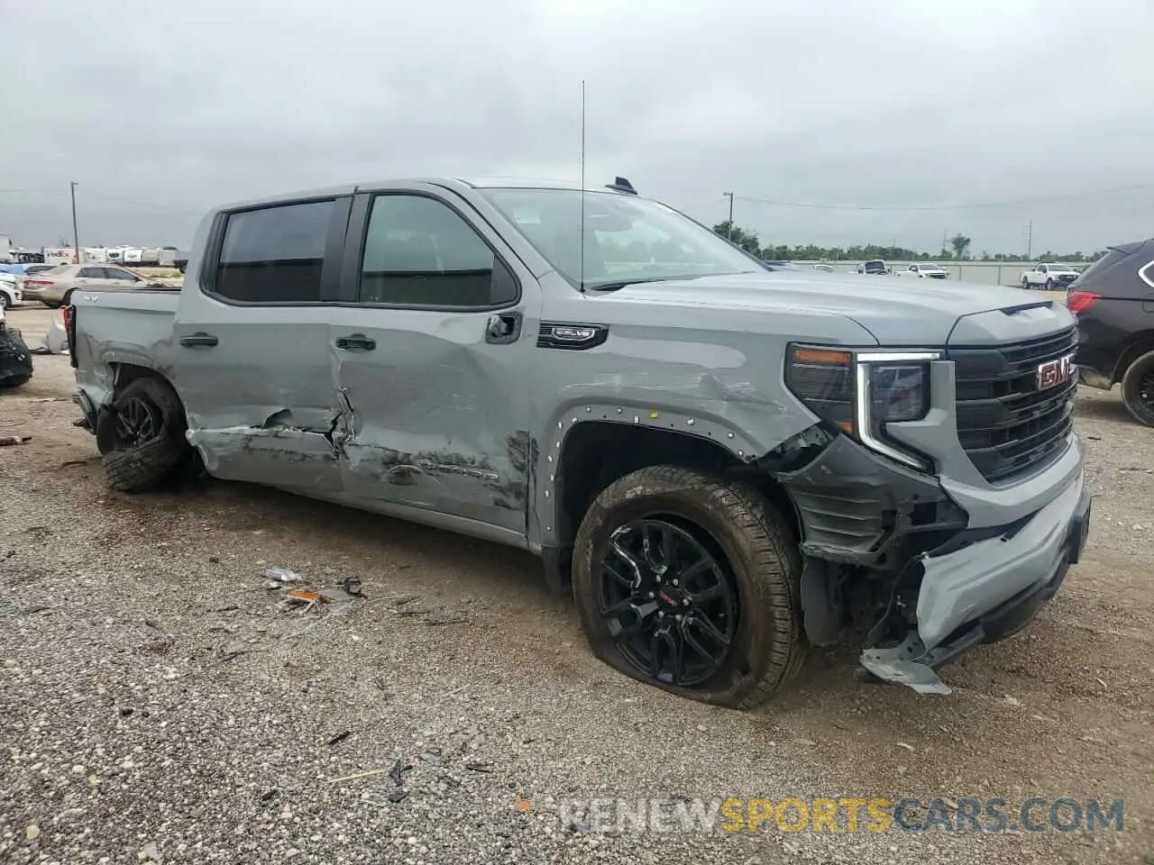 4 Photograph of a damaged car 1GTUUAEDXRZ388466 GMC SIERRA 2024