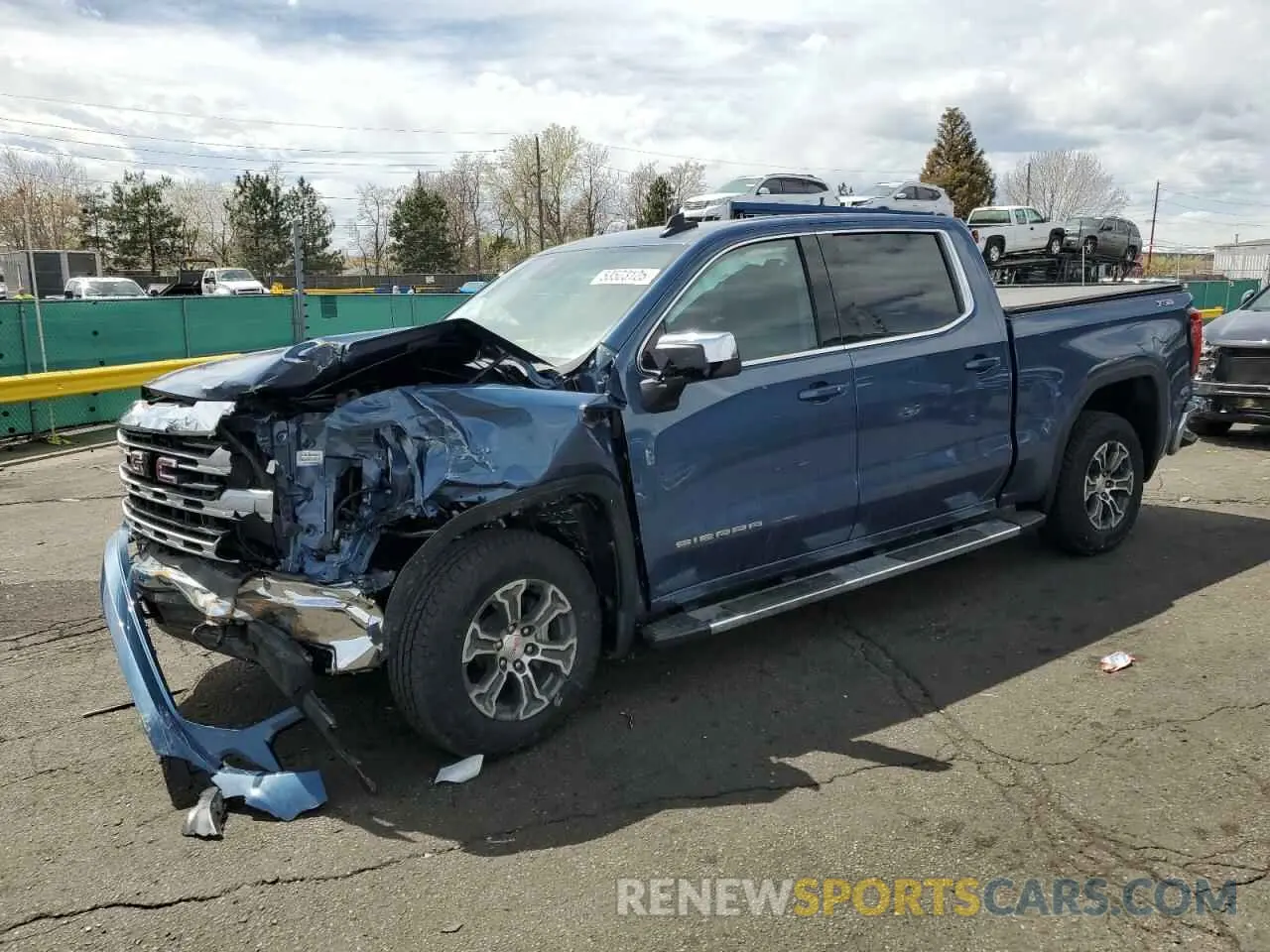 1 Photograph of a damaged car 1GTUUBED7RZ324617 GMC SIERRA 2024