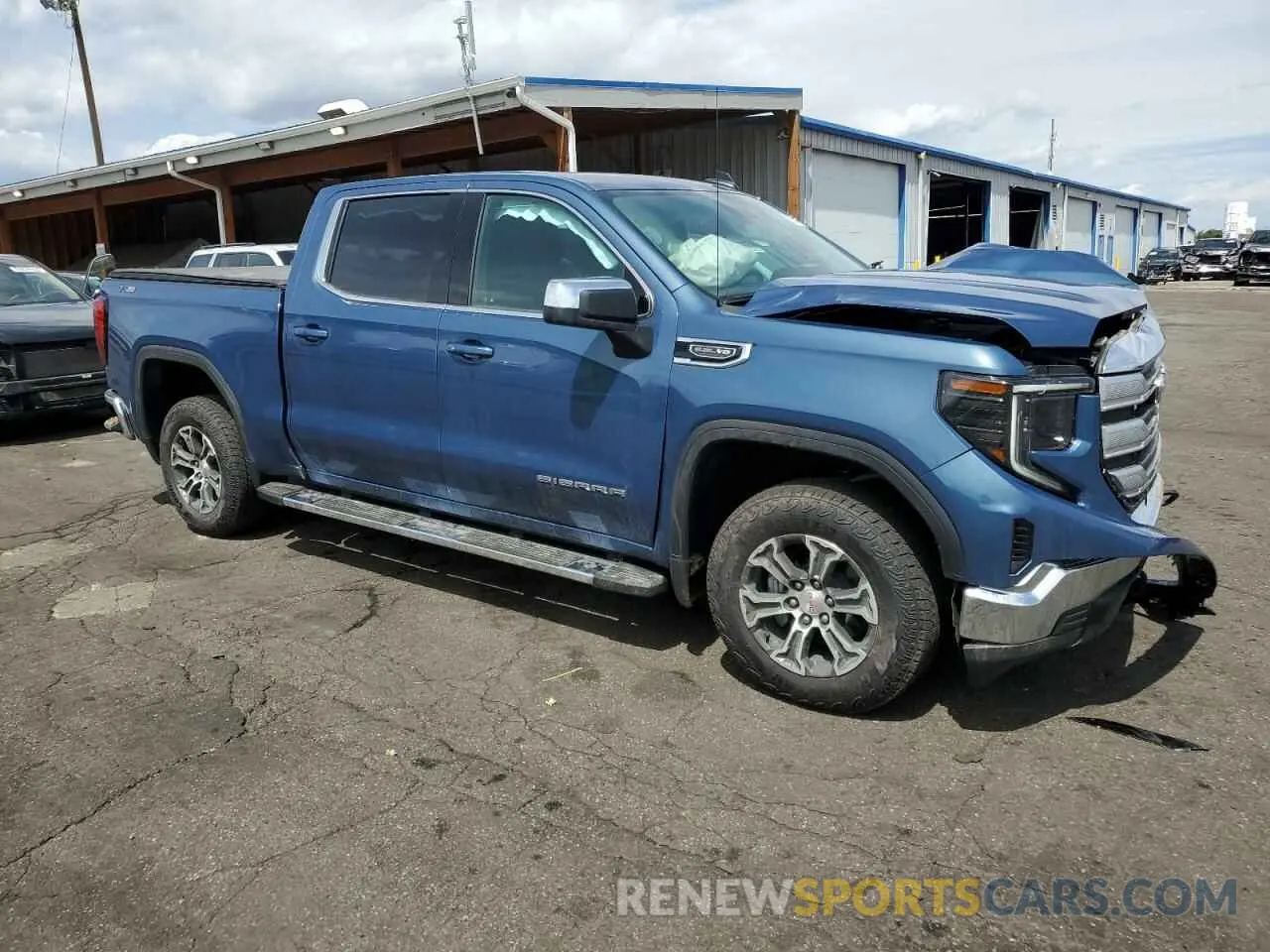 4 Photograph of a damaged car 1GTUUBED7RZ324617 GMC SIERRA 2024