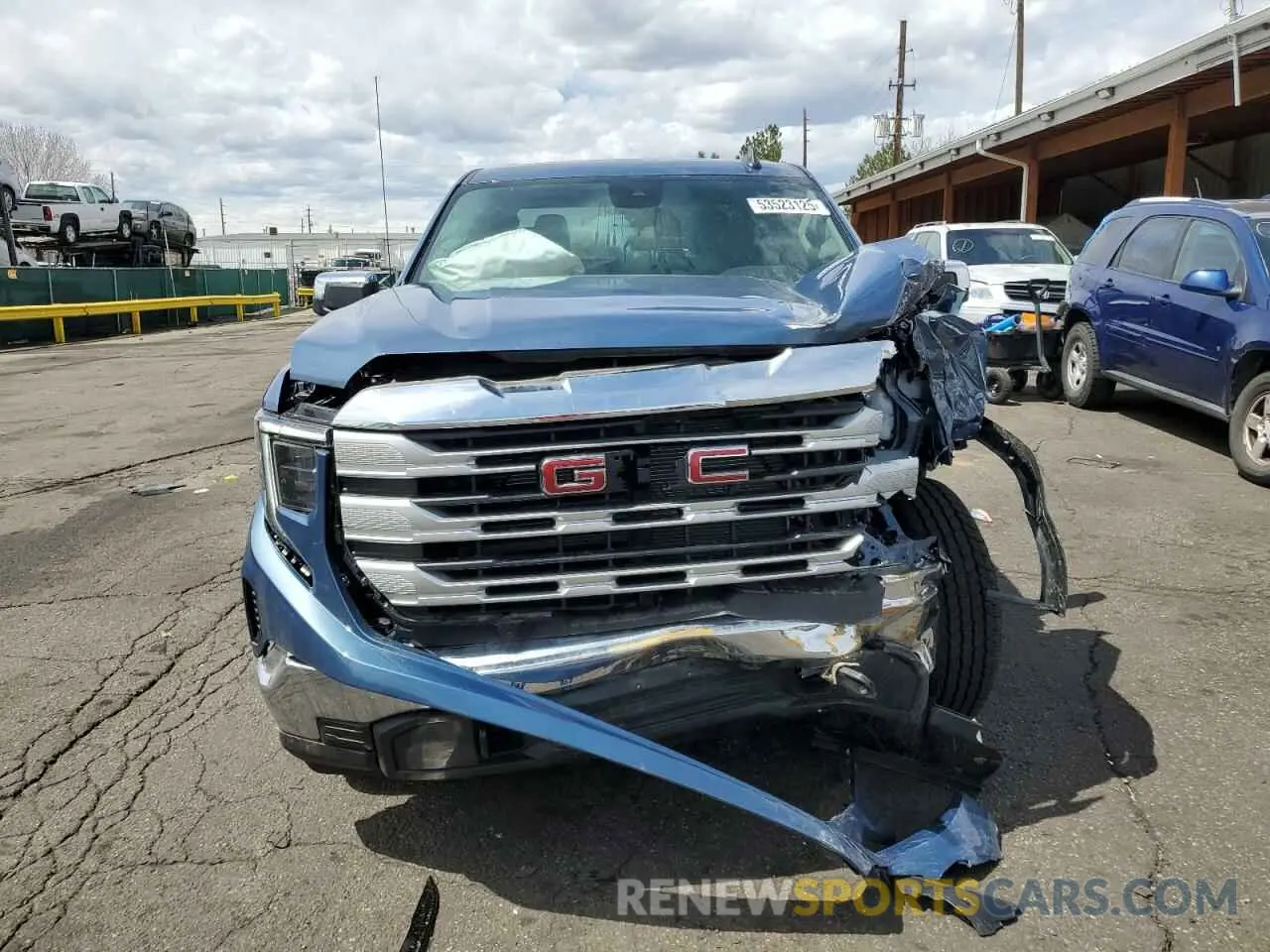 5 Photograph of a damaged car 1GTUUBED7RZ324617 GMC SIERRA 2024