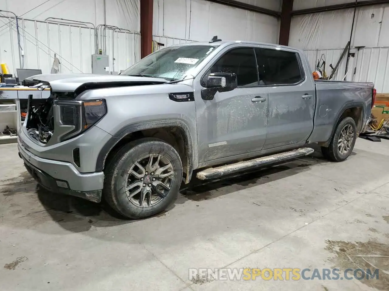 1 Photograph of a damaged car 1GTUUCE80RZ336178 GMC SIERRA 2024