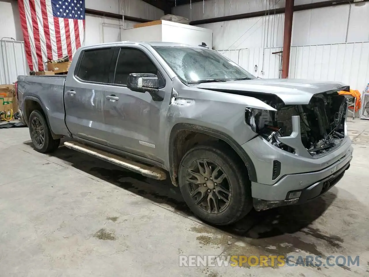 4 Photograph of a damaged car 1GTUUCE80RZ336178 GMC SIERRA 2024