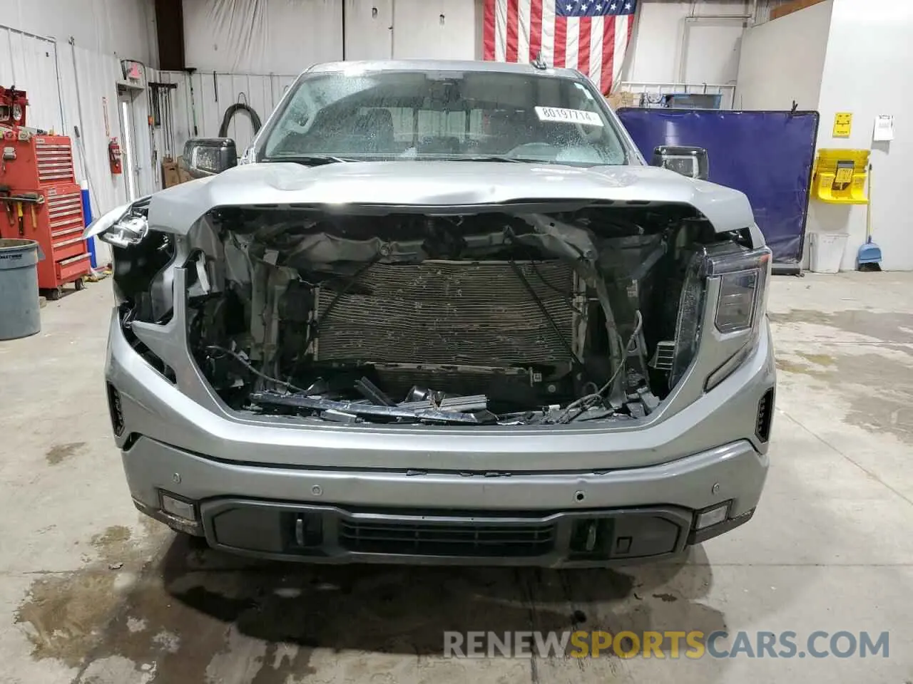 5 Photograph of a damaged car 1GTUUCE80RZ336178 GMC SIERRA 2024