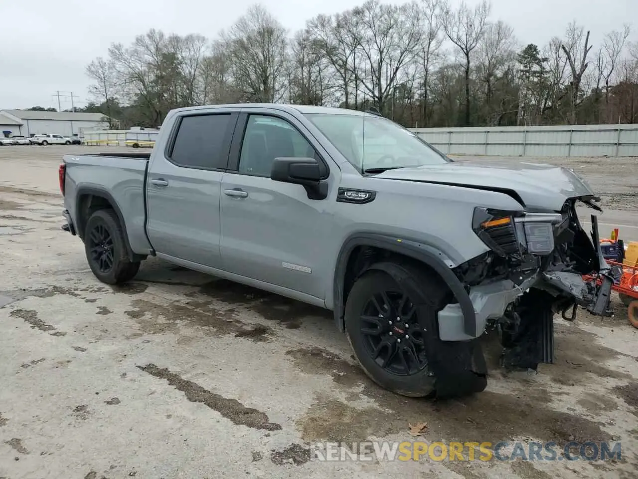 4 Photograph of a damaged car 1GTUUCED1RZ329317 GMC SIERRA 2024