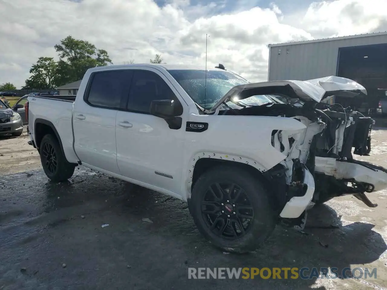 4 Photograph of a damaged car 1GTUUCED6RZ399718 GMC SIERRA 2024