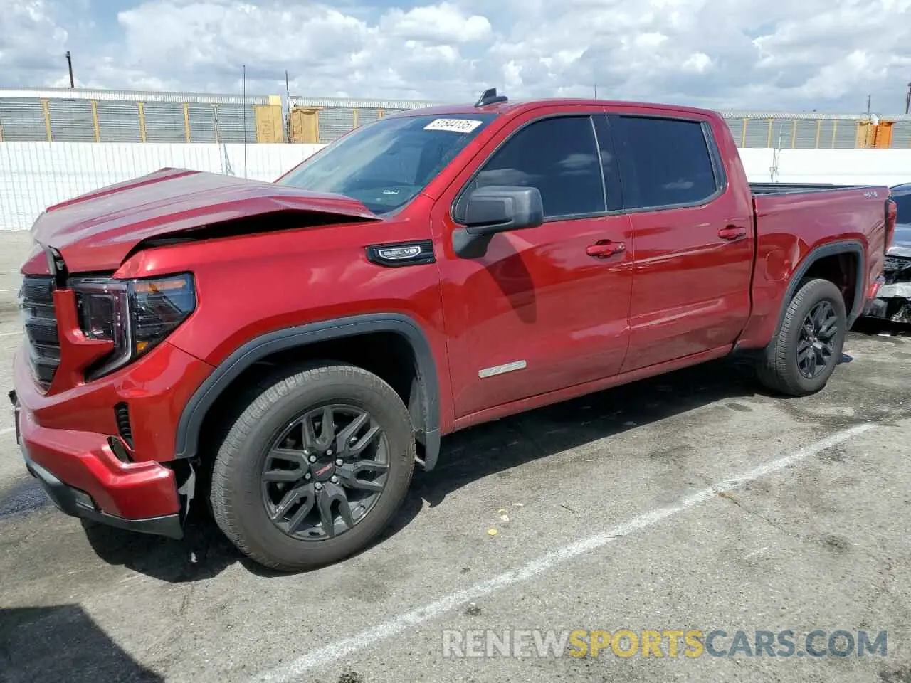 1 Photograph of a damaged car 1GTUUCED7RZ151395 GMC SIERRA 2024