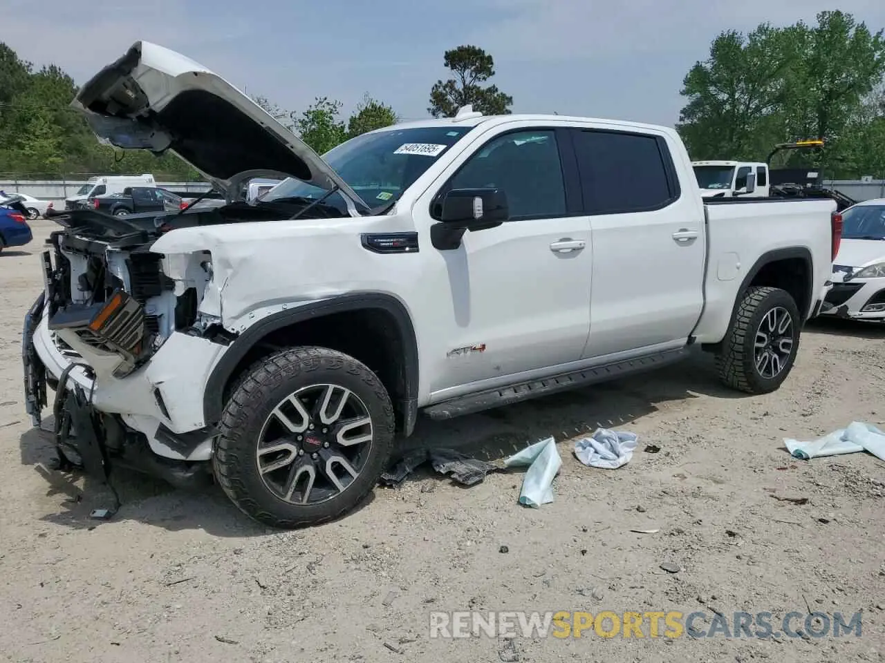 1 Photograph of a damaged car 1GTUUEE83RZ305485 GMC SIERRA 2024