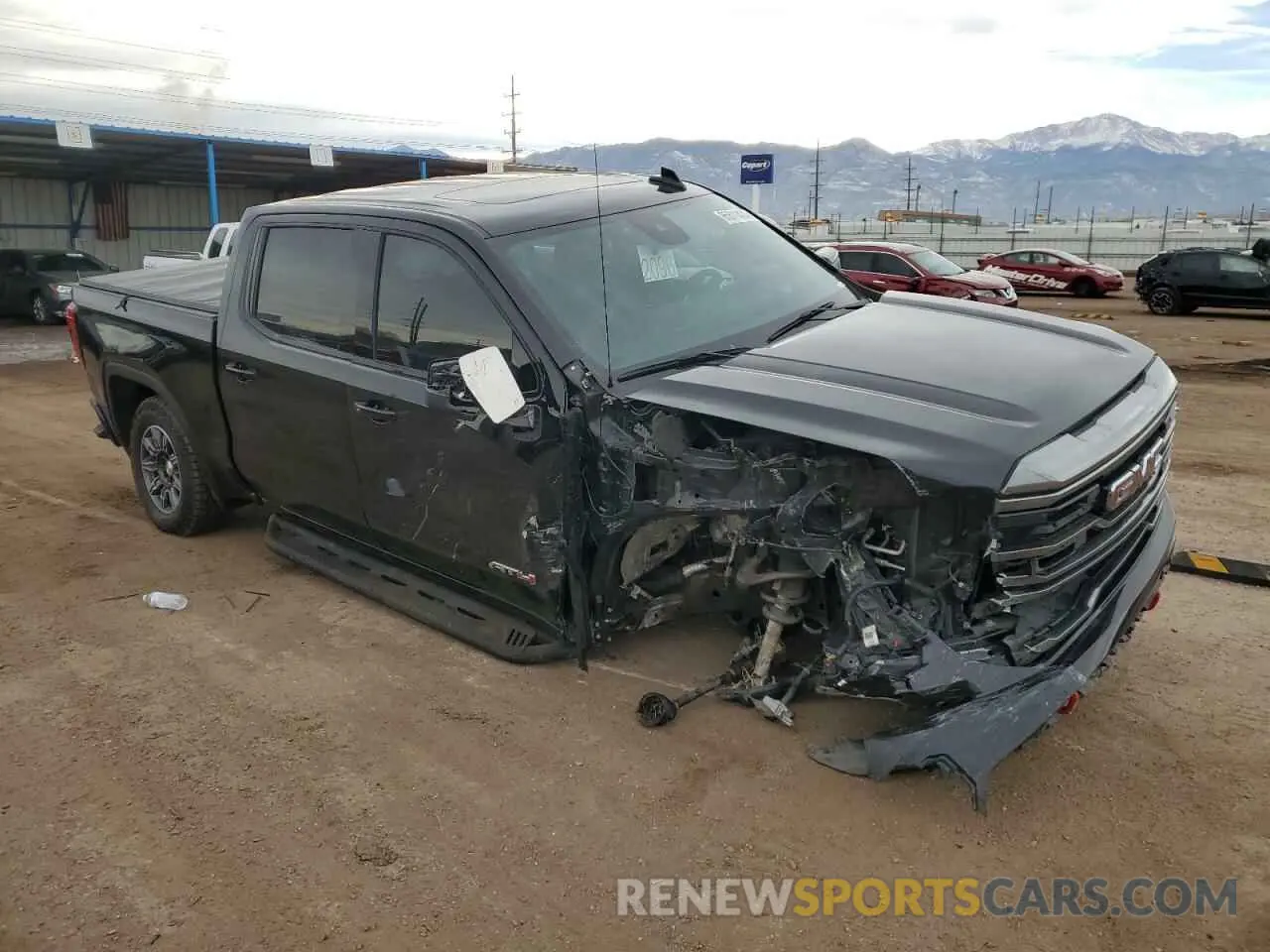 4 Photograph of a damaged car 1GTUUEEL7RZ128265 GMC SIERRA 2024