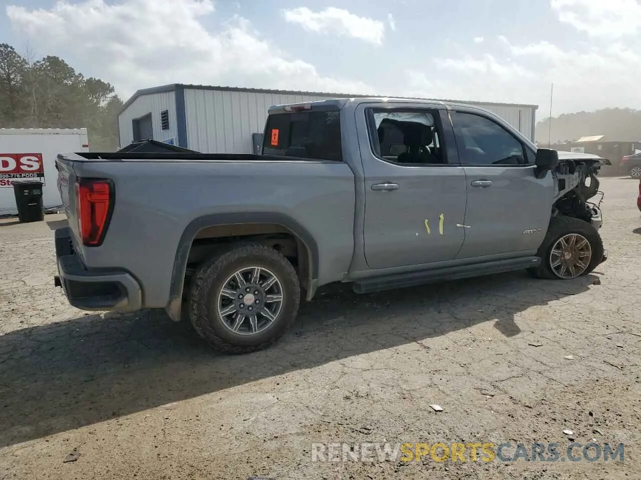 3 Photograph of a damaged car 1GTUUEEL9RZ159033 GMC SIERRA 2024