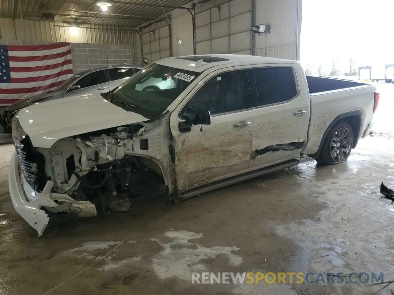 1 Photograph of a damaged car 1GTUUGEL2RZ267487 GMC SIERRA 2024