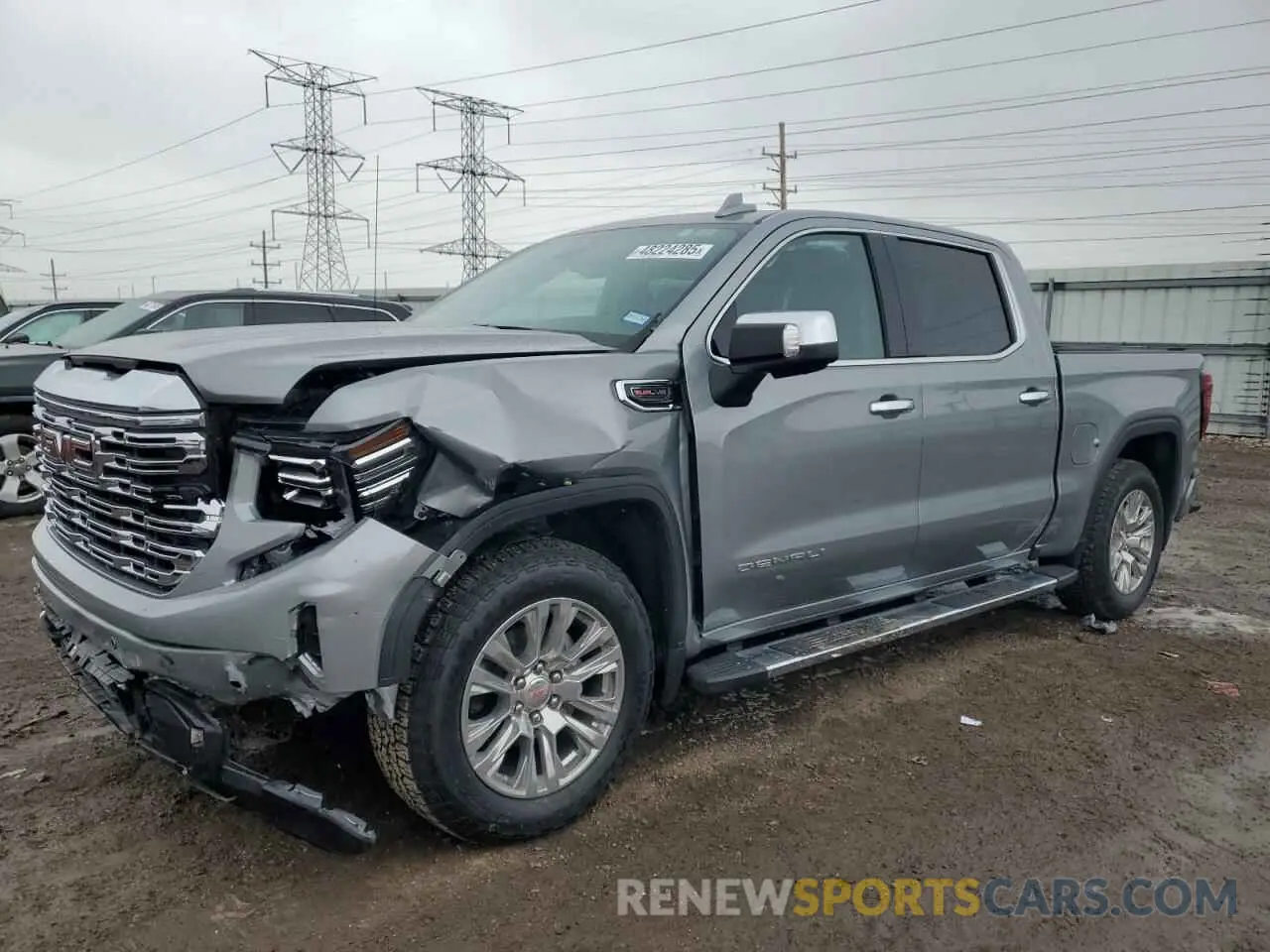 1 Photograph of a damaged car 1GTUUGEL5RZ212404 GMC SIERRA 2024