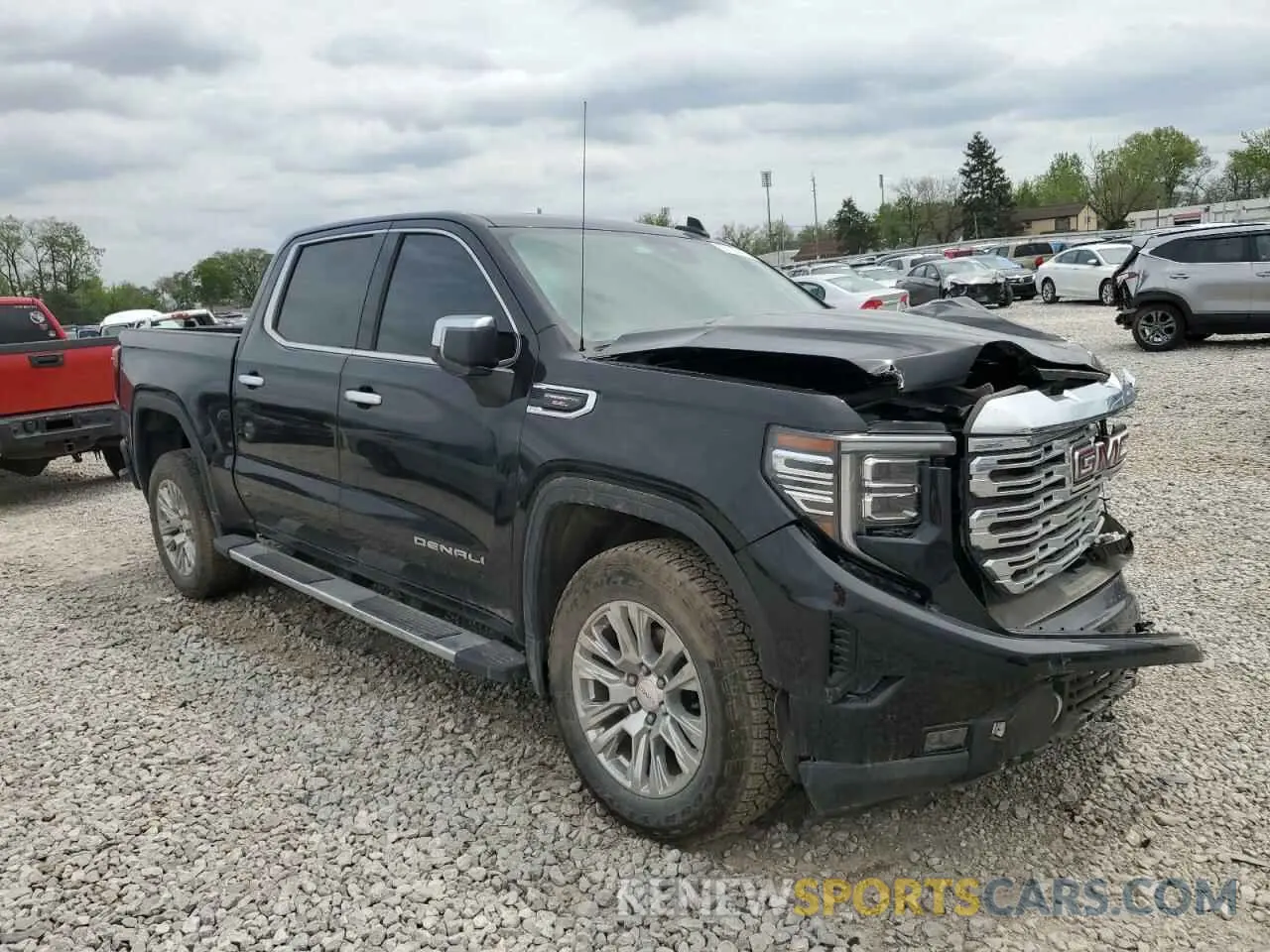 4 Photograph of a damaged car 1GTUUGEL6RZ233102 GMC SIERRA 2024