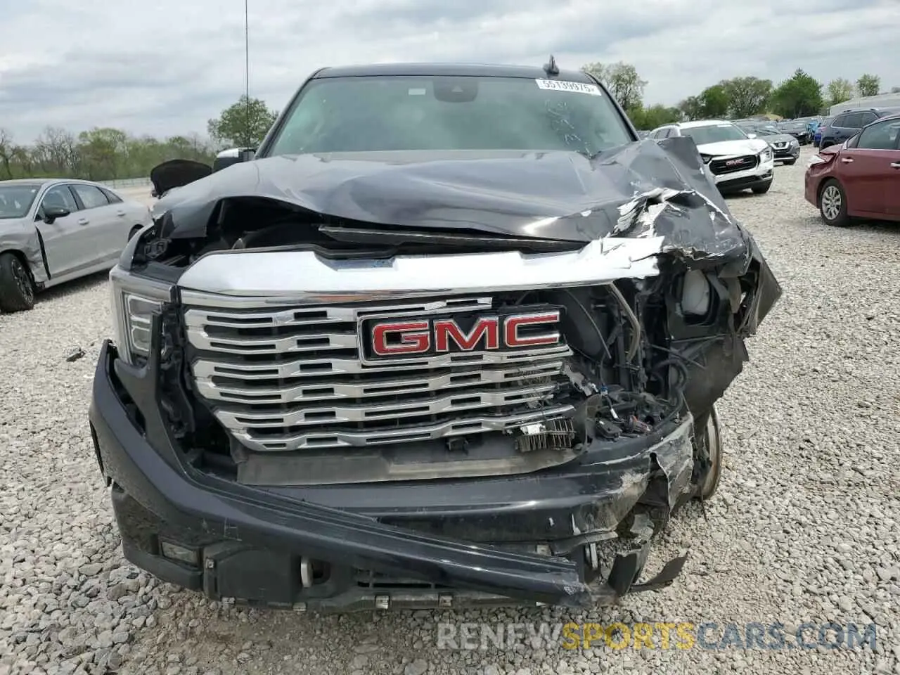 5 Photograph of a damaged car 1GTUUGEL6RZ233102 GMC SIERRA 2024