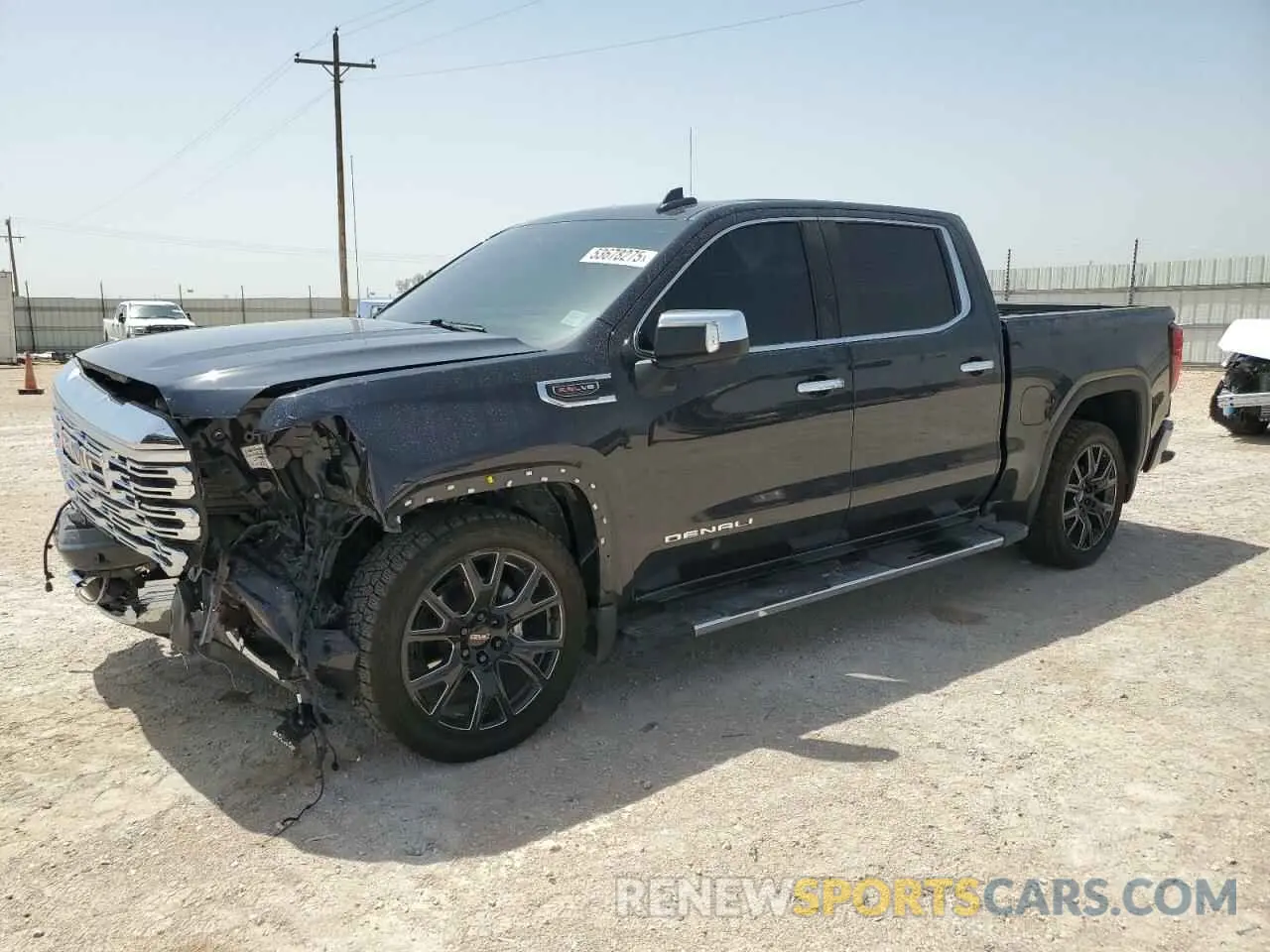1 Photograph of a damaged car 1GTUUGEL8RZ252654 GMC SIERRA 2024