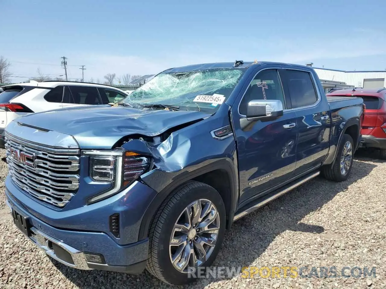 1 Photograph of a damaged car 1GTUUGEL8RZ401113 GMC SIERRA 2024