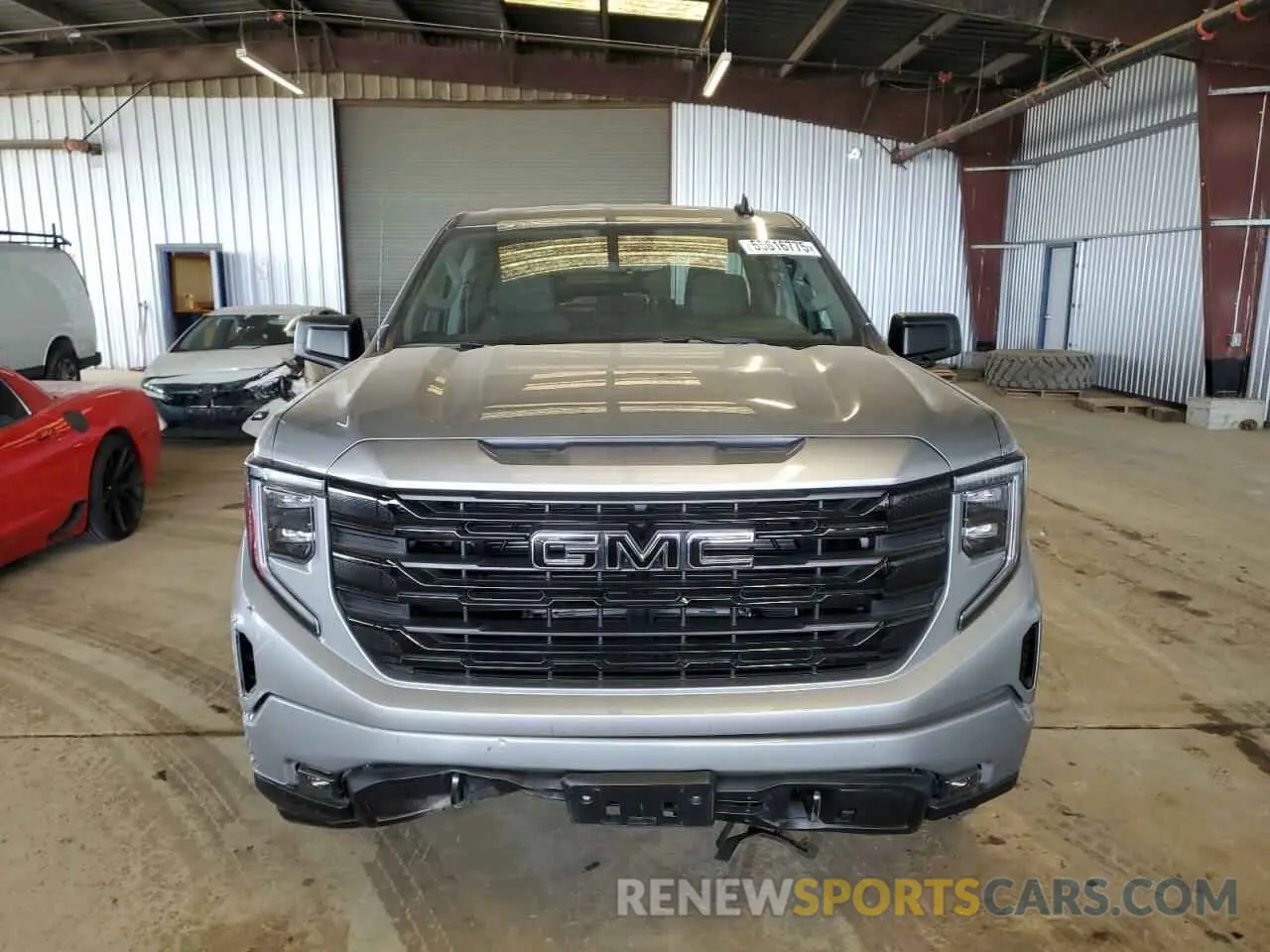 5 Photograph of a damaged car 1GTVUCE8XRZ256004 GMC SIERRA 2024