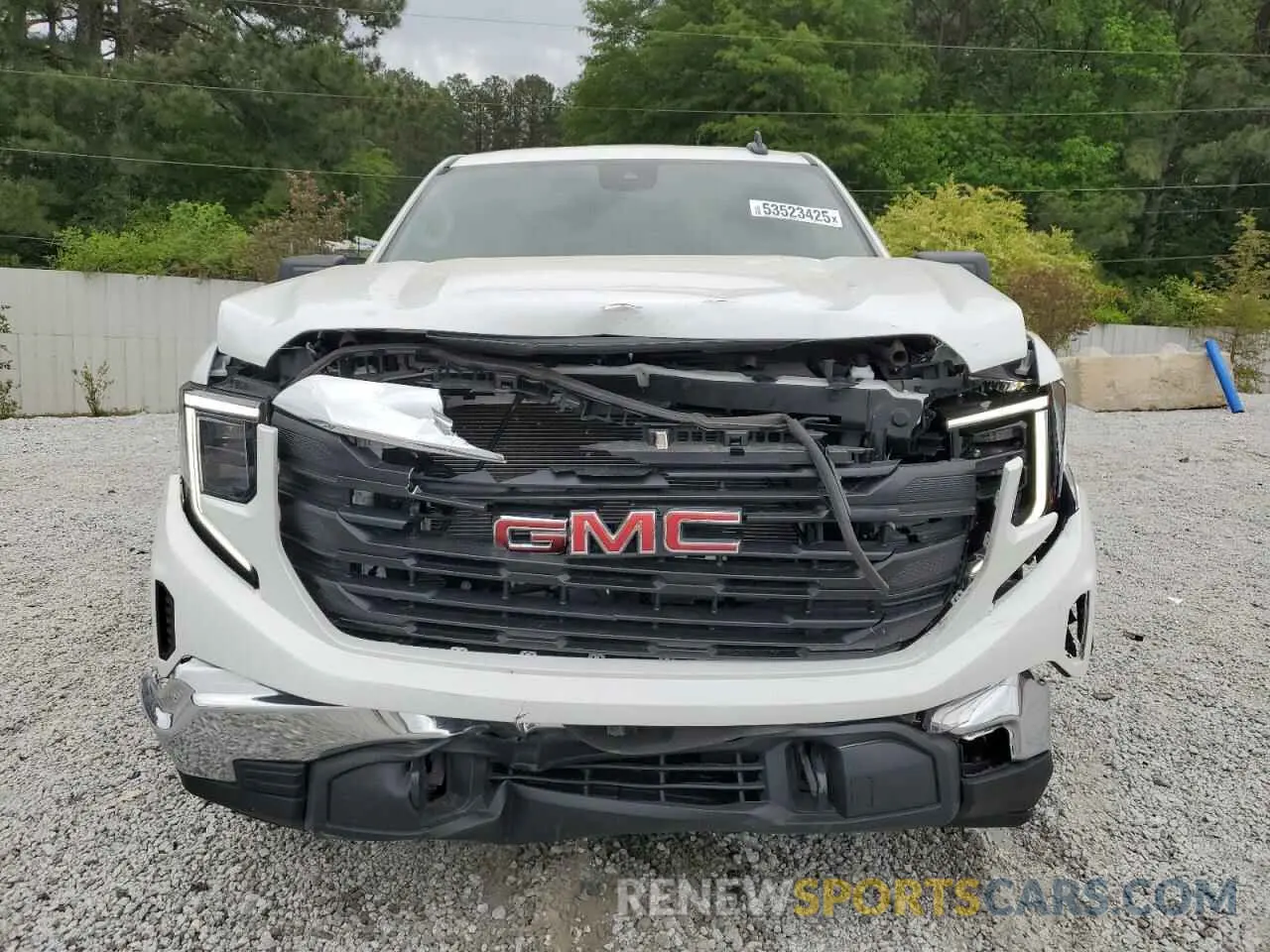 5 Photograph of a damaged car 3GTNHAEK3RG398568 GMC SIERRA 2024