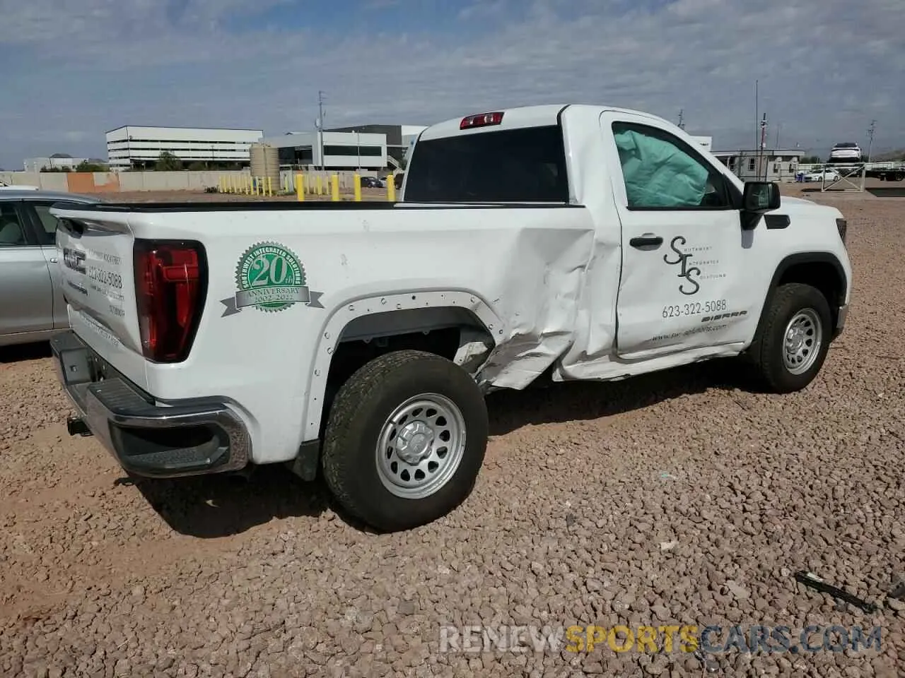 3 Photograph of a damaged car 3GTNHAEK4RG335835 GMC SIERRA 2024