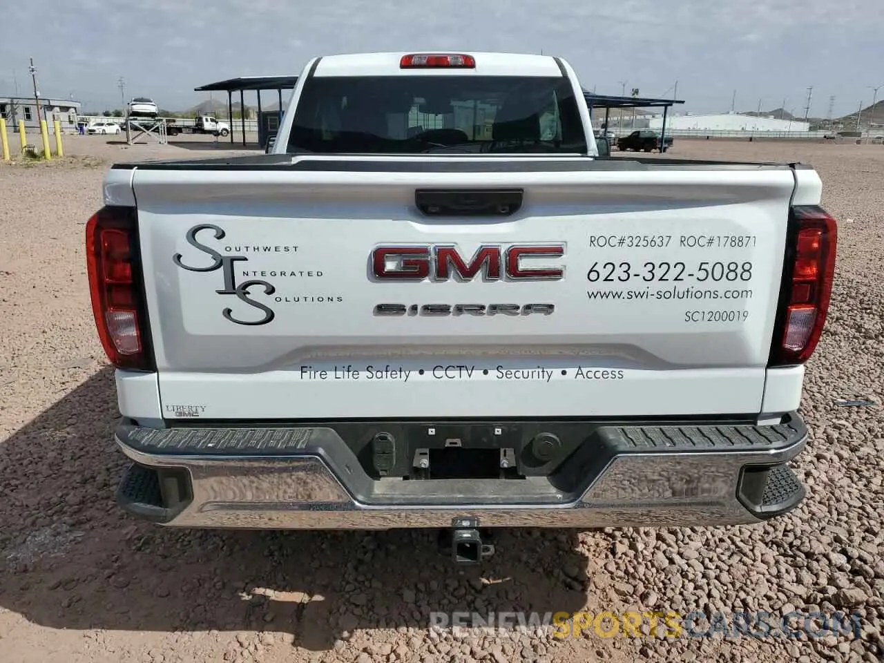 6 Photograph of a damaged car 3GTNHAEK4RG335835 GMC SIERRA 2024