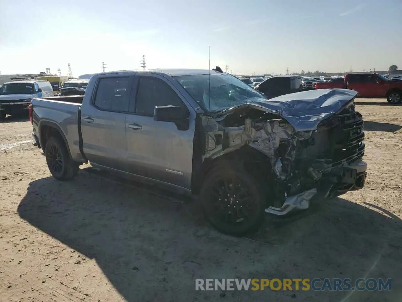 4 Photograph of a damaged car 3GTPHCEK3RG249243 GMC SIERRA 2024