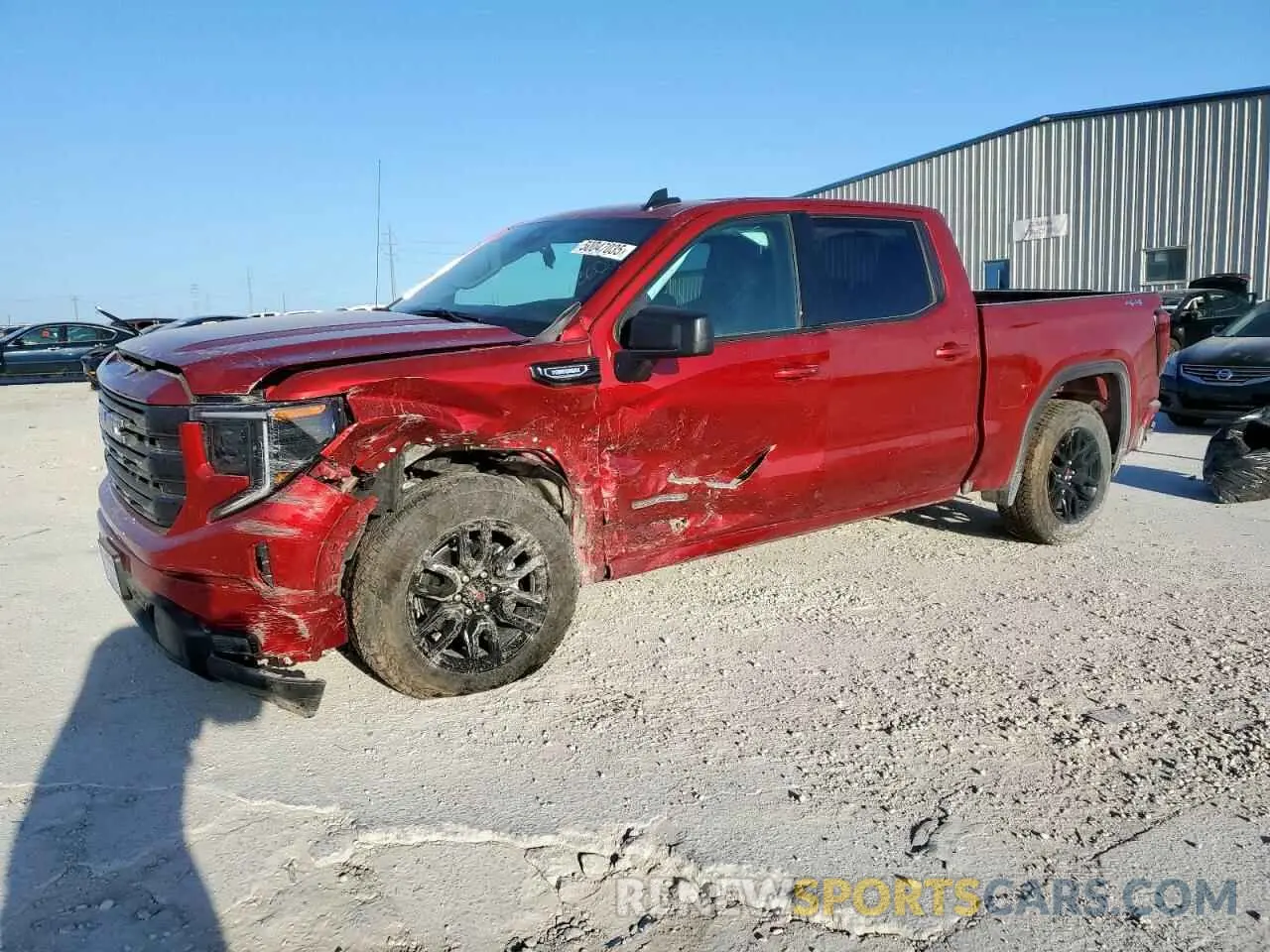 1 Photograph of a damaged car 3GTPUJEK1RG433726 GMC SIERRA 2024